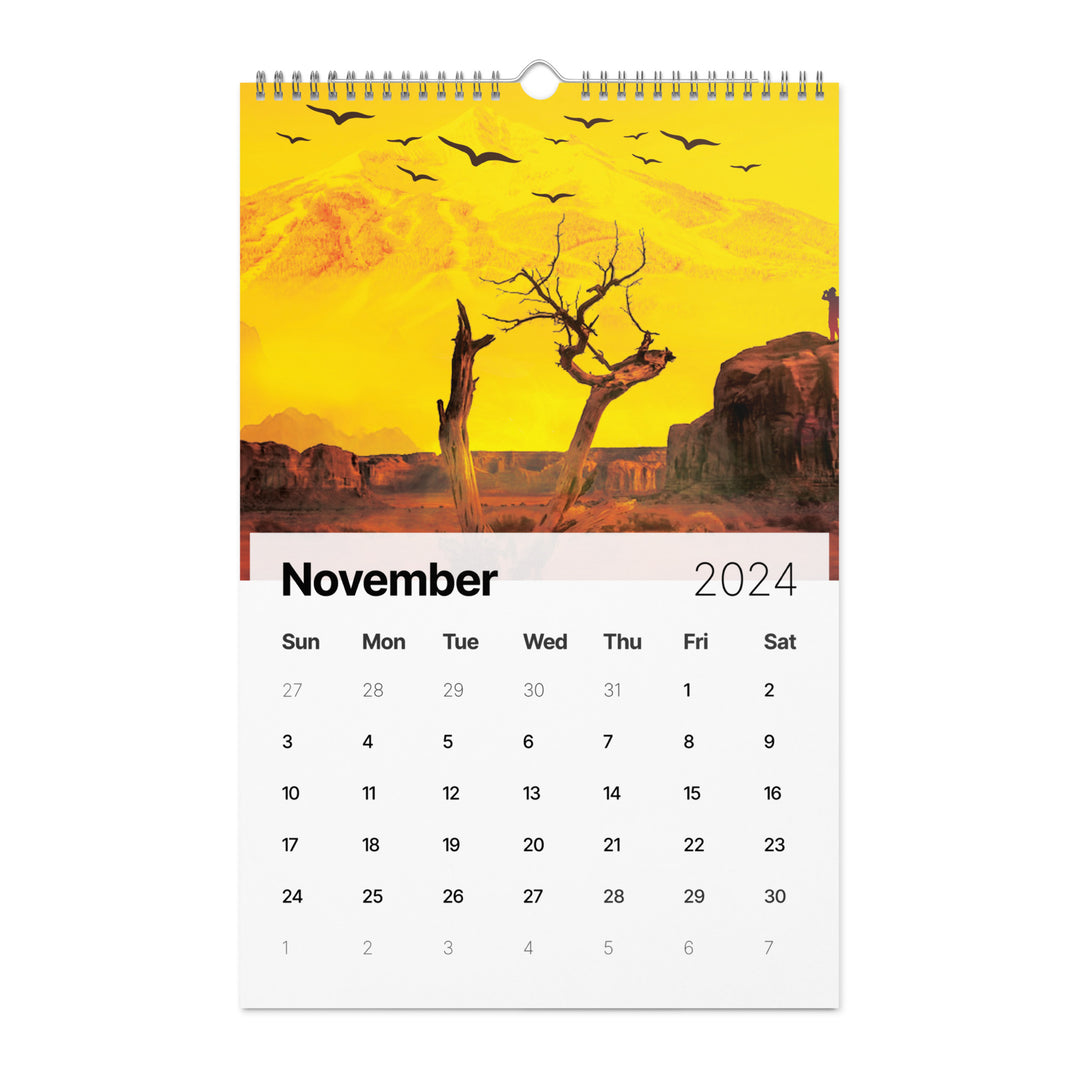 Wall calendar (2024)