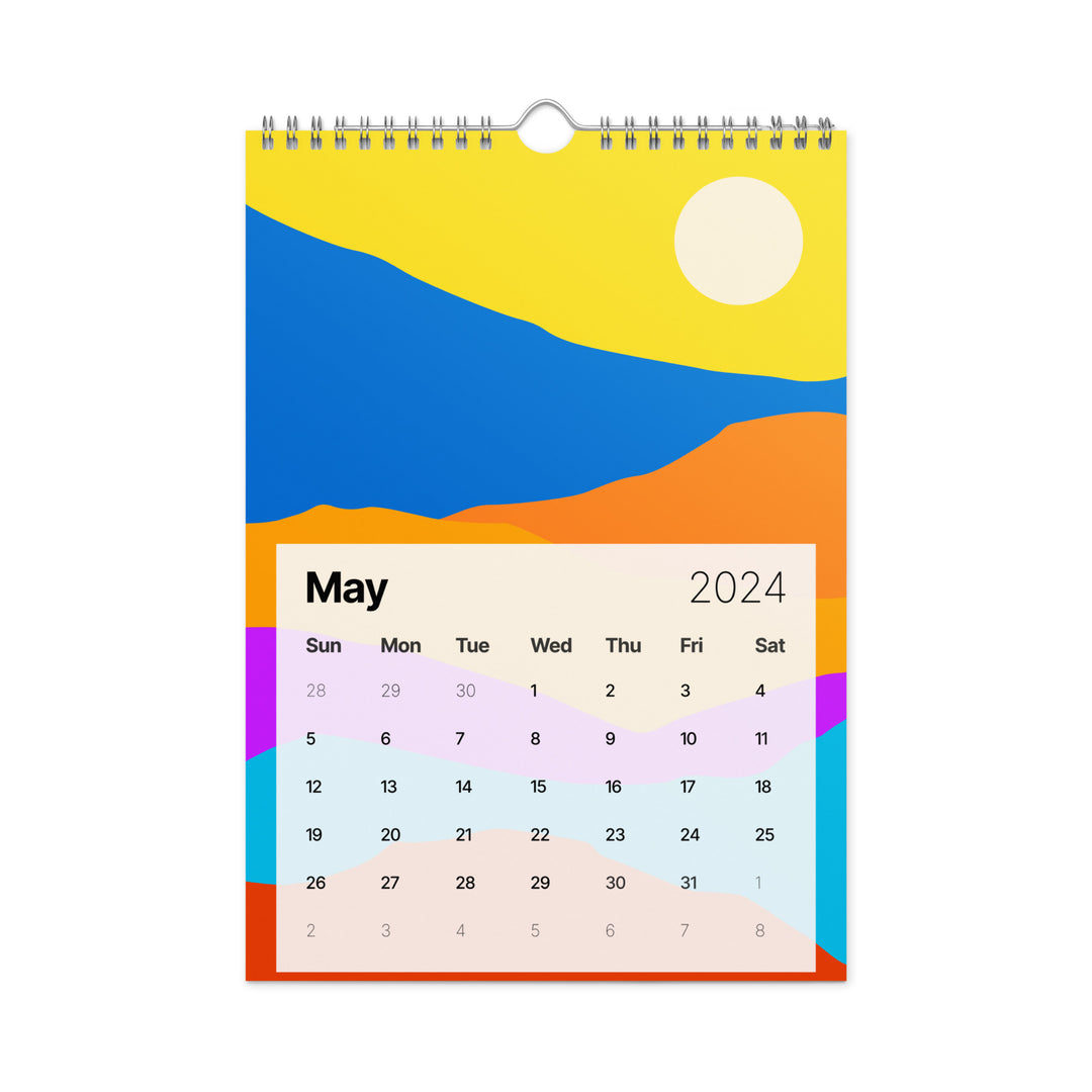 Wall calendar (2024)