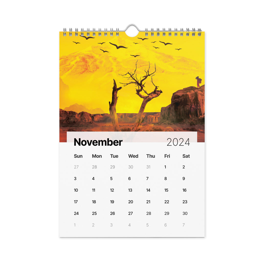 Wall calendar (2024)