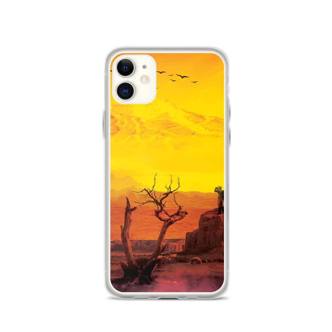 Desert Exploration Theme iPhone Case