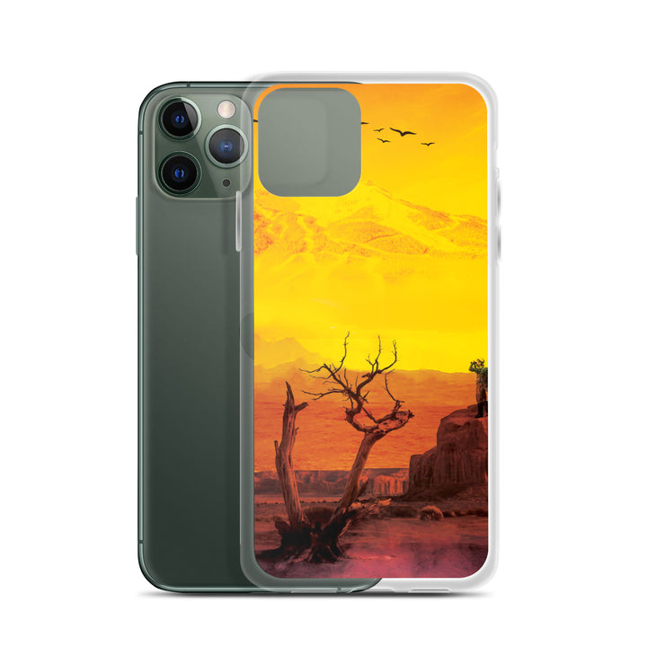 Desert Exploration Theme iPhone Case