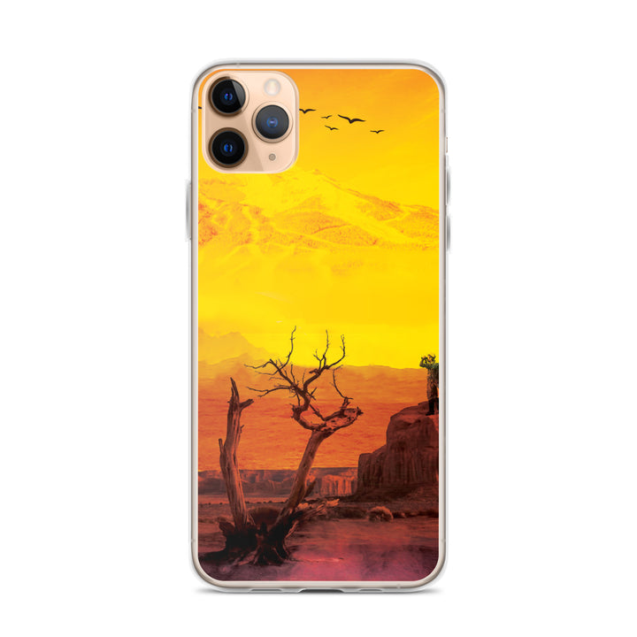 Desert Exploration Theme iPhone Case