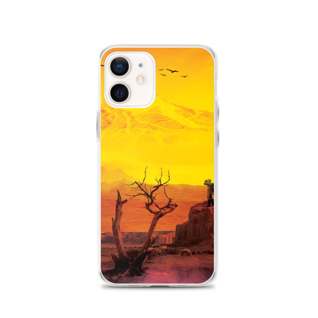 Desert Exploration Theme iPhone Case