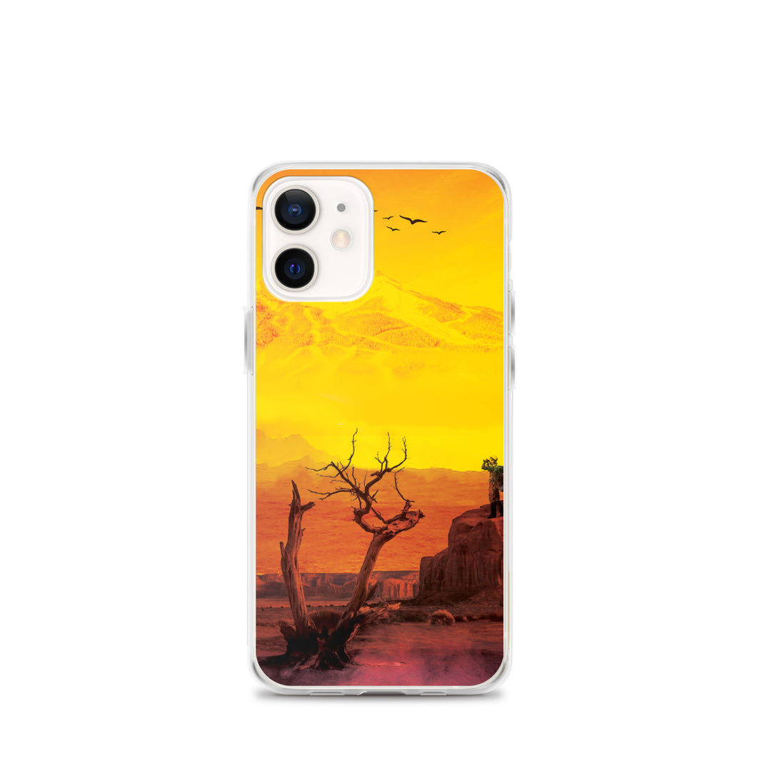 Desert Exploration Theme iPhone Case