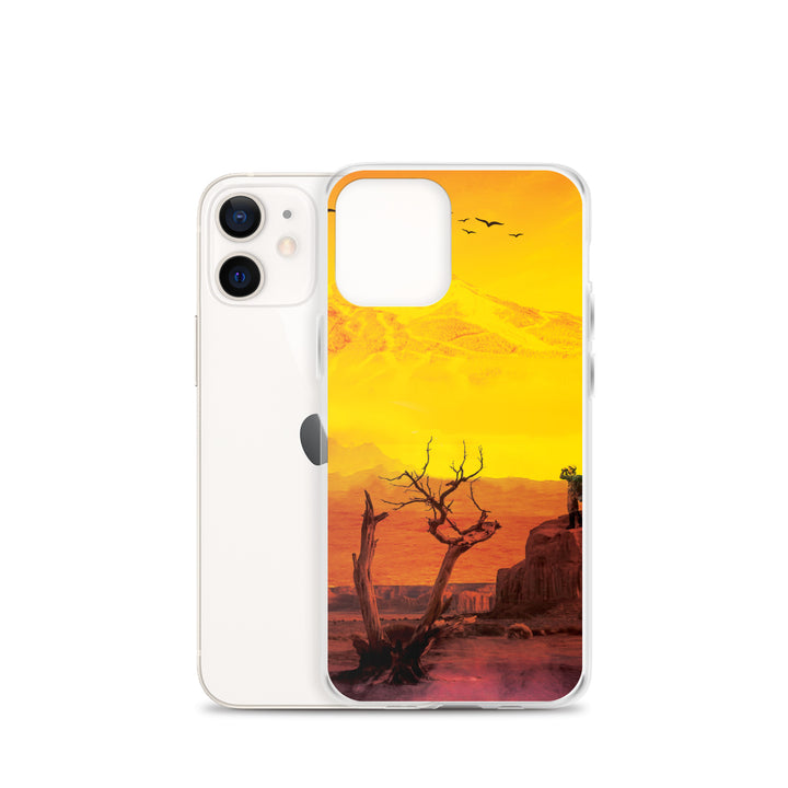 Desert Exploration Theme iPhone Case