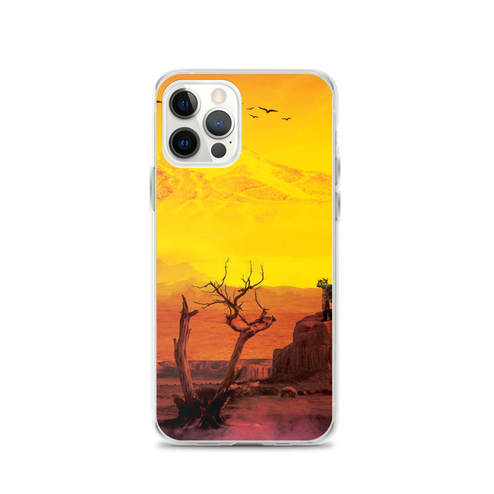 Desert Exploration Theme iPhone Case