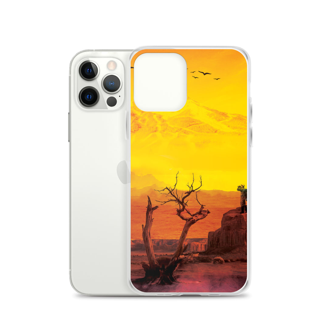 Desert Exploration Theme iPhone Case