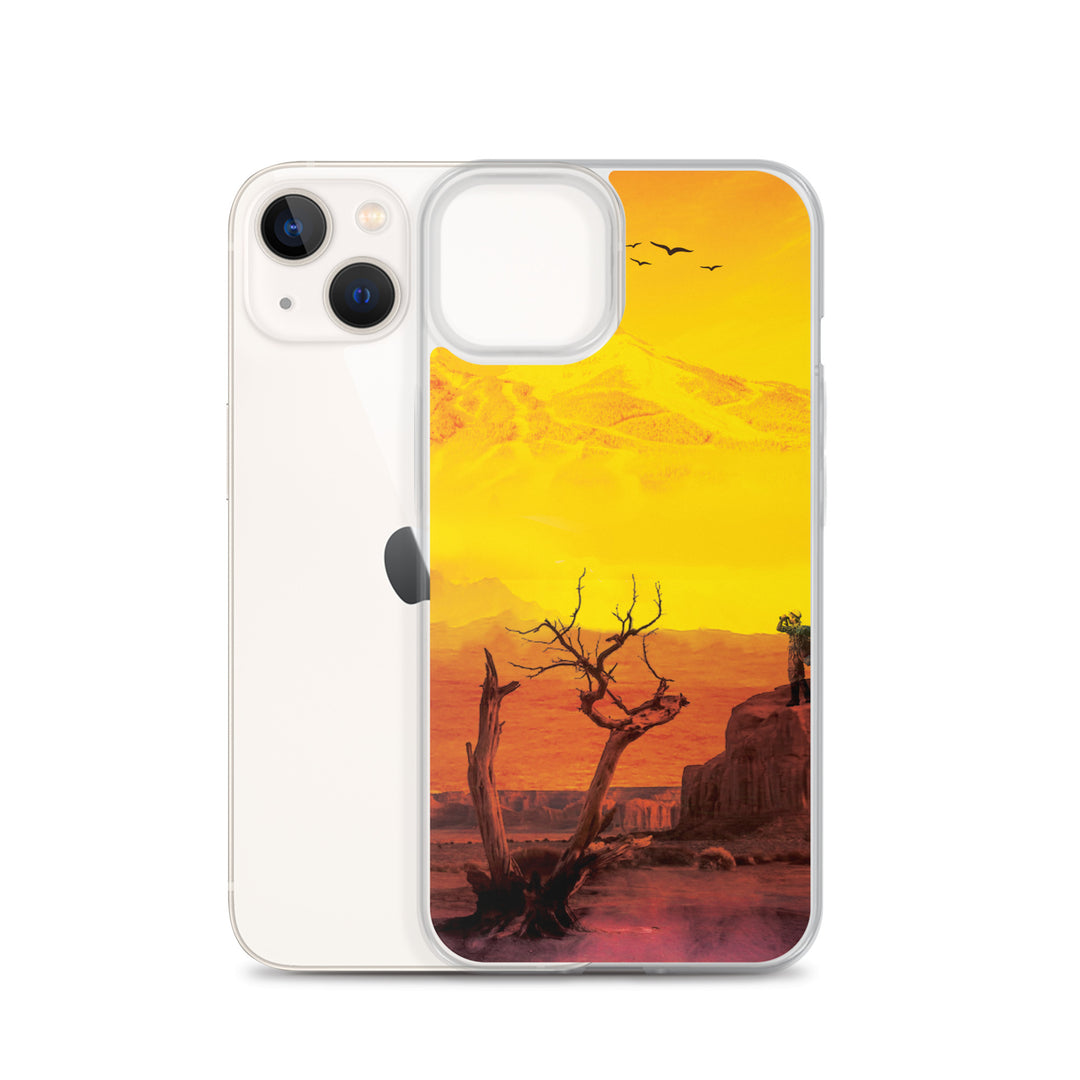 Desert Exploration Theme iPhone Case