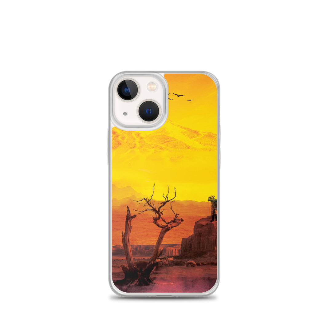 Desert Exploration Theme iPhone Case