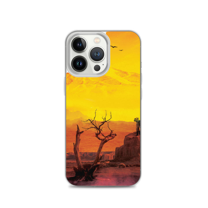 Desert Exploration Theme iPhone Case