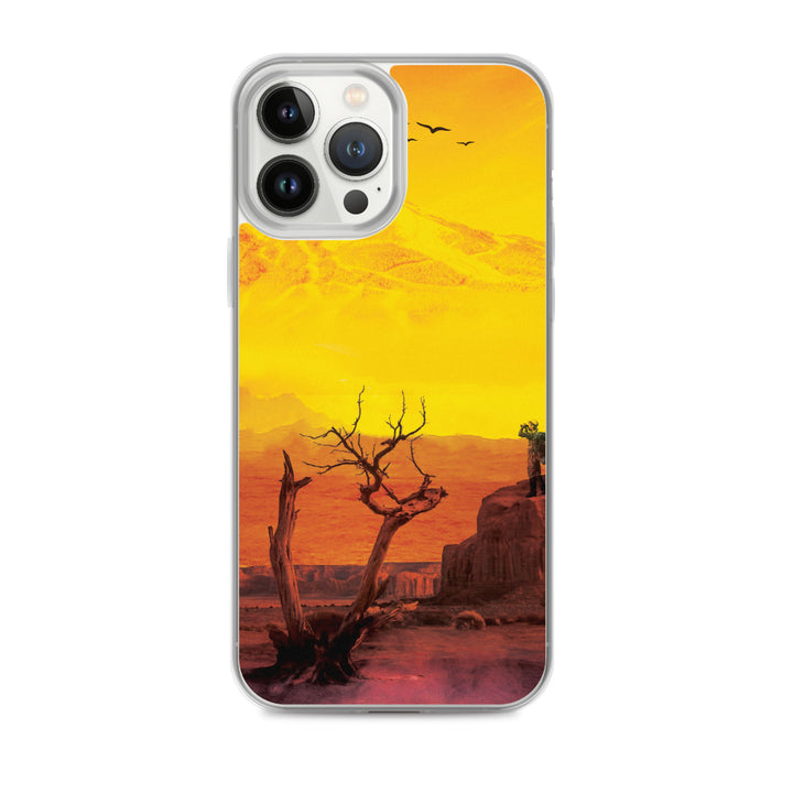 Desert Exploration Theme iPhone Case