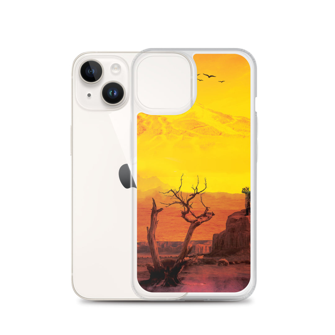 Desert Exploration Theme iPhone Case