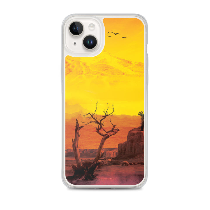 Desert Exploration Theme iPhone Case