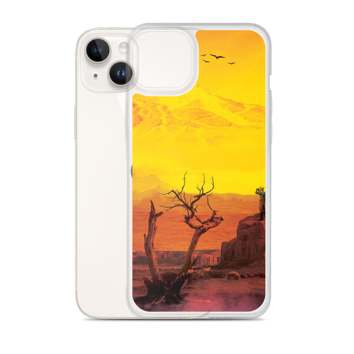 Desert Exploration Theme iPhone Case