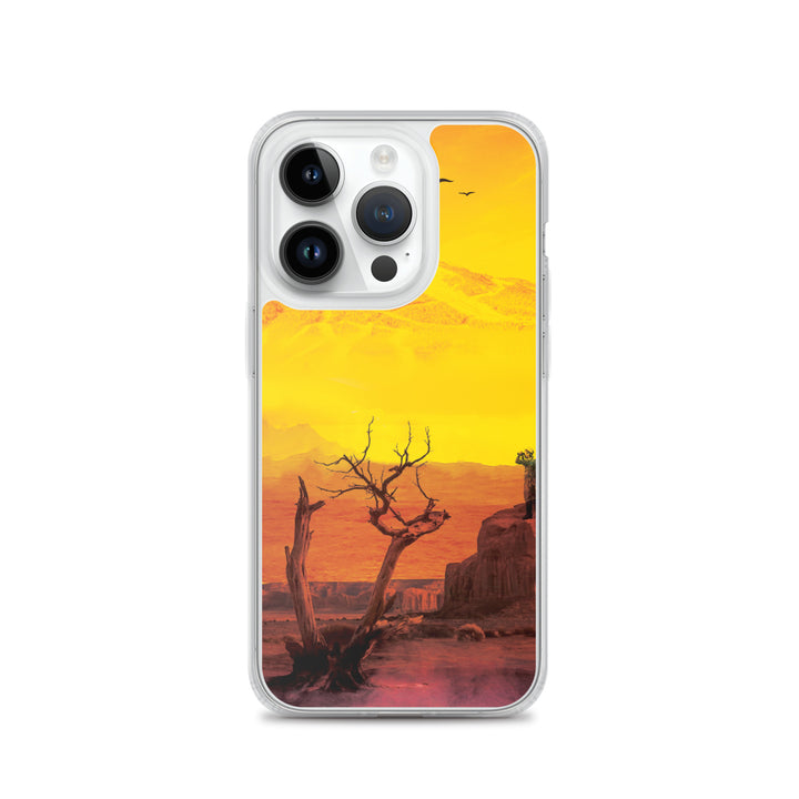 Desert Exploration Theme iPhone Case