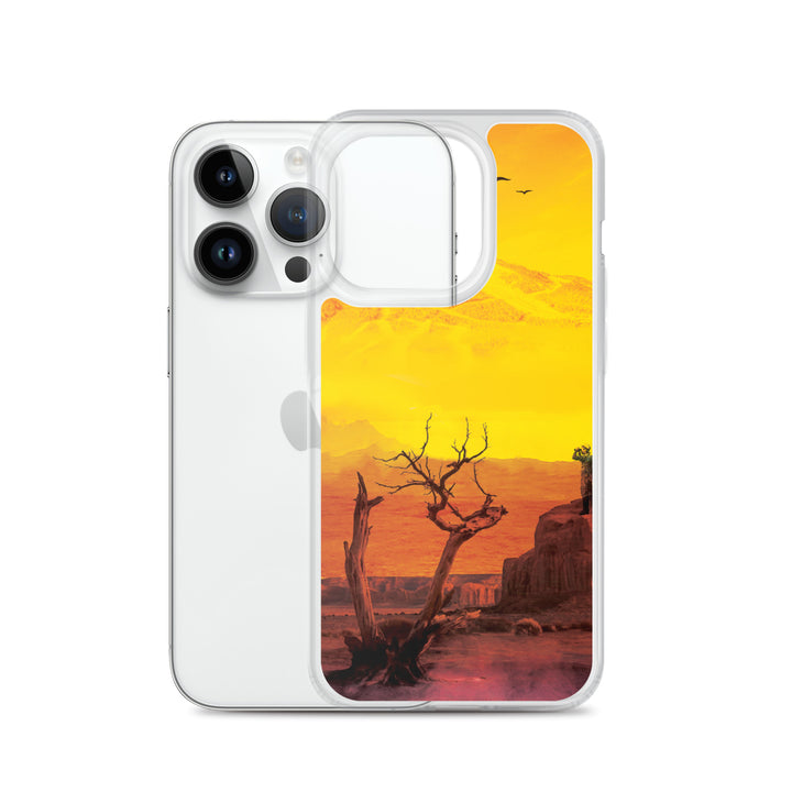 Desert Exploration Theme iPhone Case