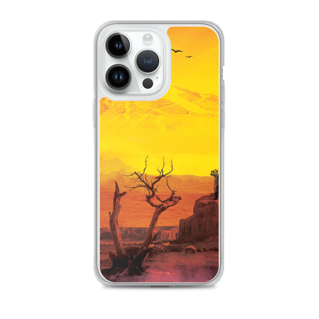 Desert Exploration Theme iPhone Case