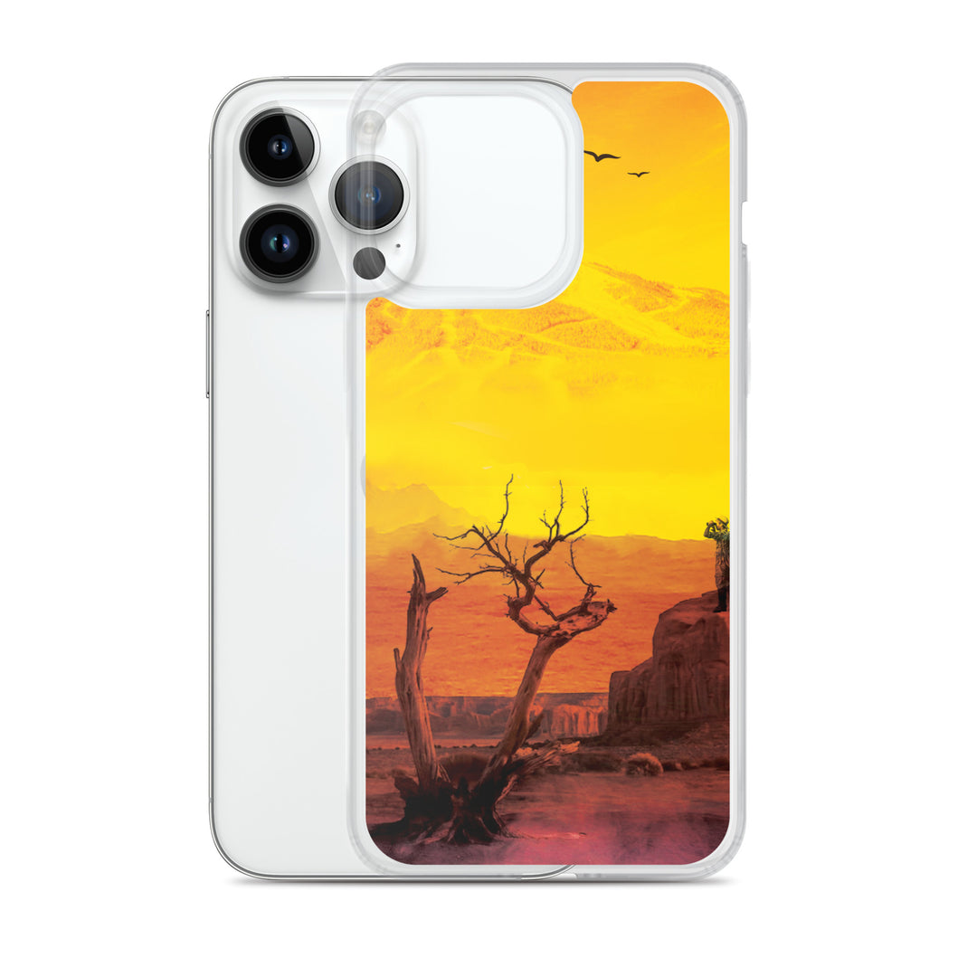 Desert Exploration Theme iPhone Case