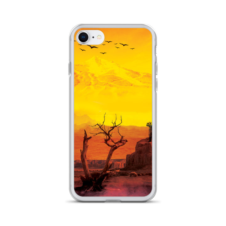 Desert Exploration Theme iPhone Case