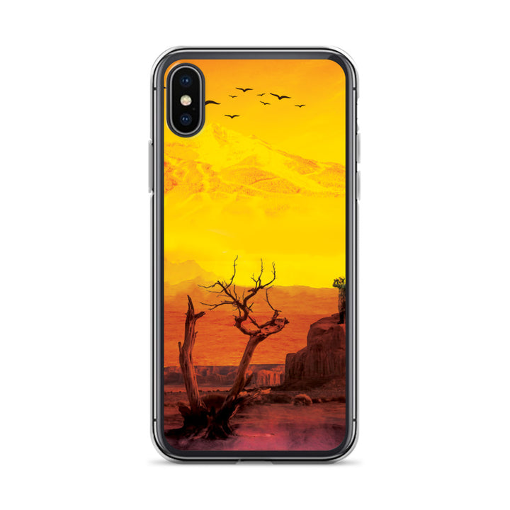 Desert Exploration Theme iPhone Case