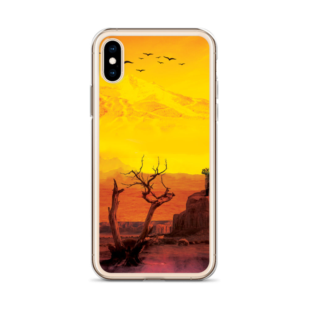 Desert Exploration Theme iPhone Case