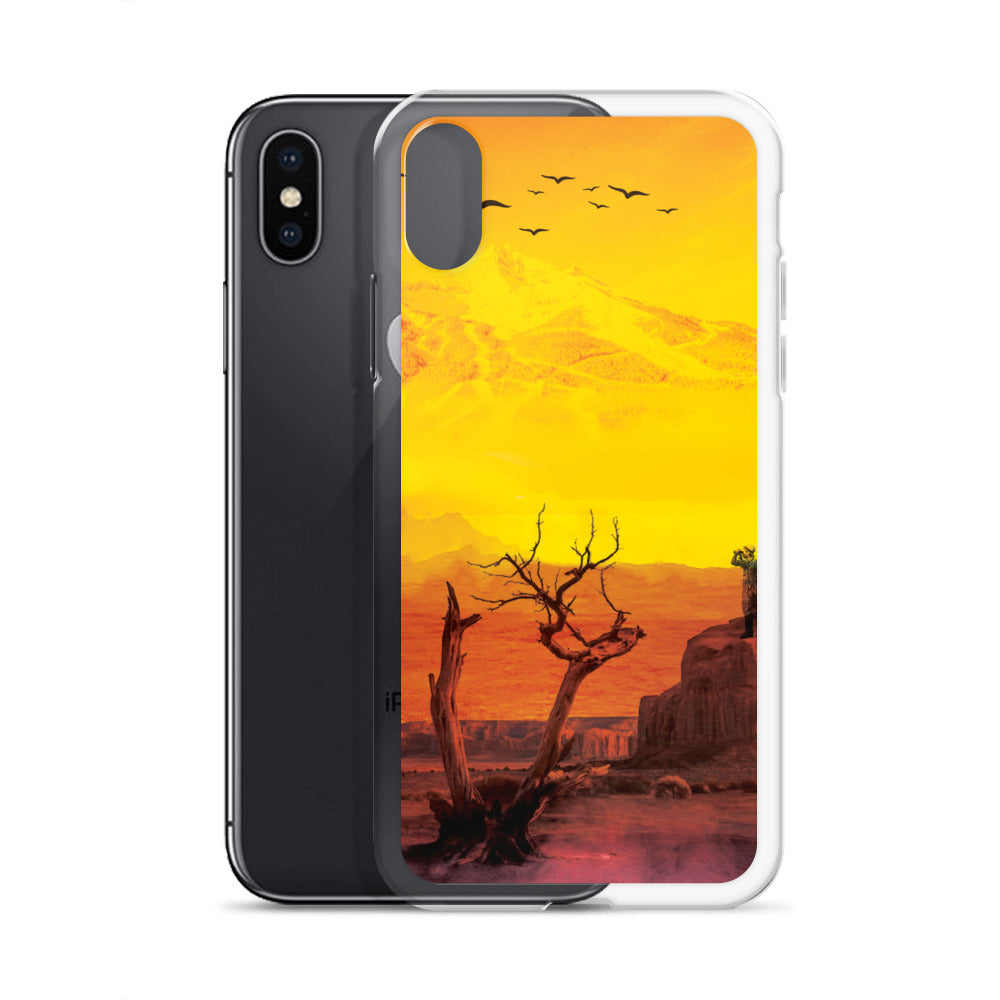 Desert Exploration Theme iPhone Case