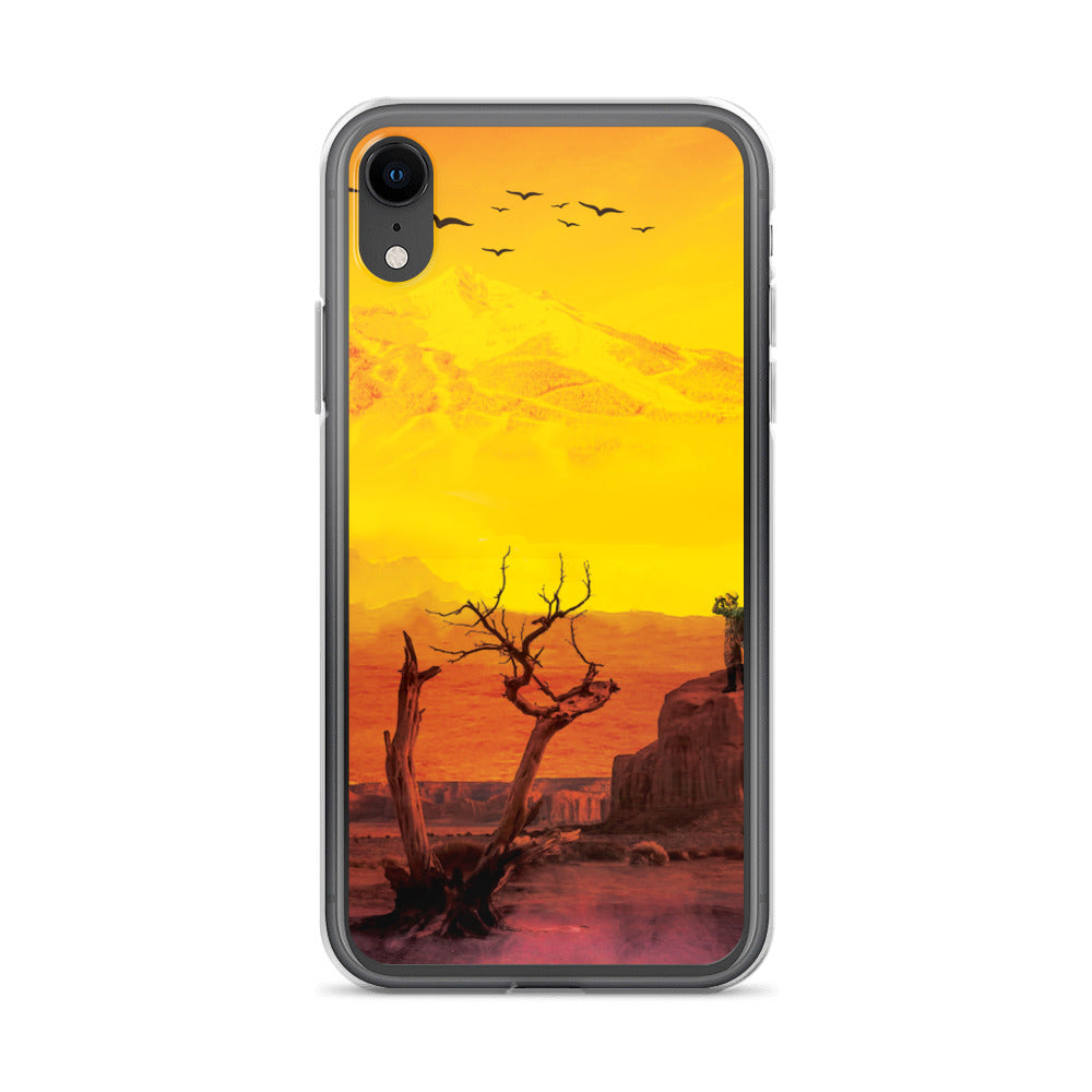 Desert Exploration Theme iPhone Case