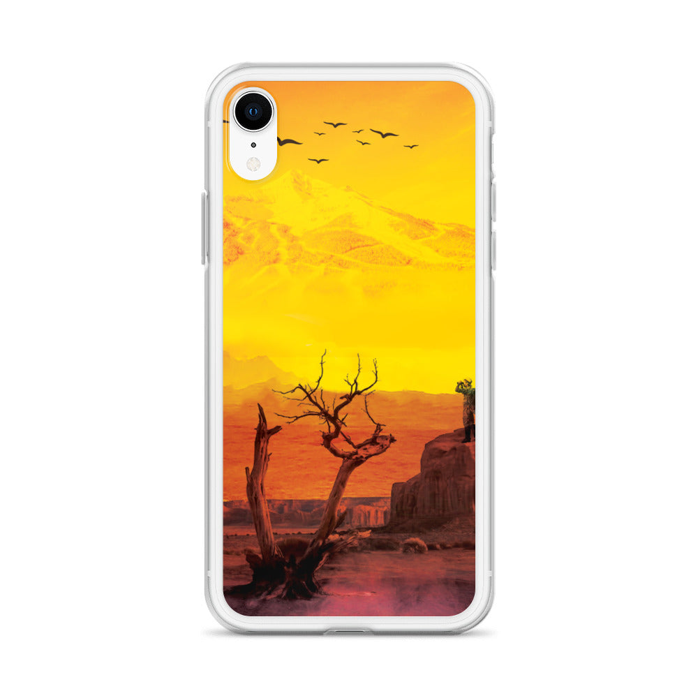 Desert Exploration Theme iPhone Case