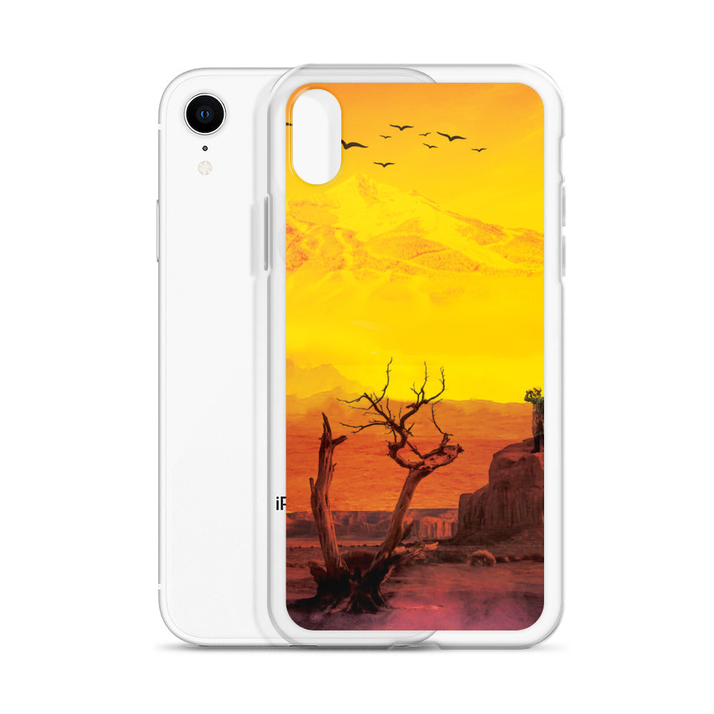 Desert Exploration Theme iPhone Case