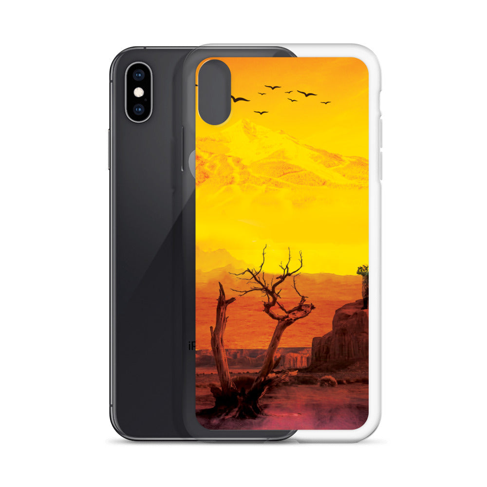 Desert Exploration Theme iPhone Case