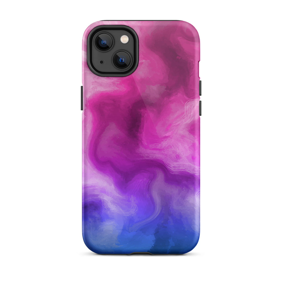 Tough Watercolor Branded iPhone Case