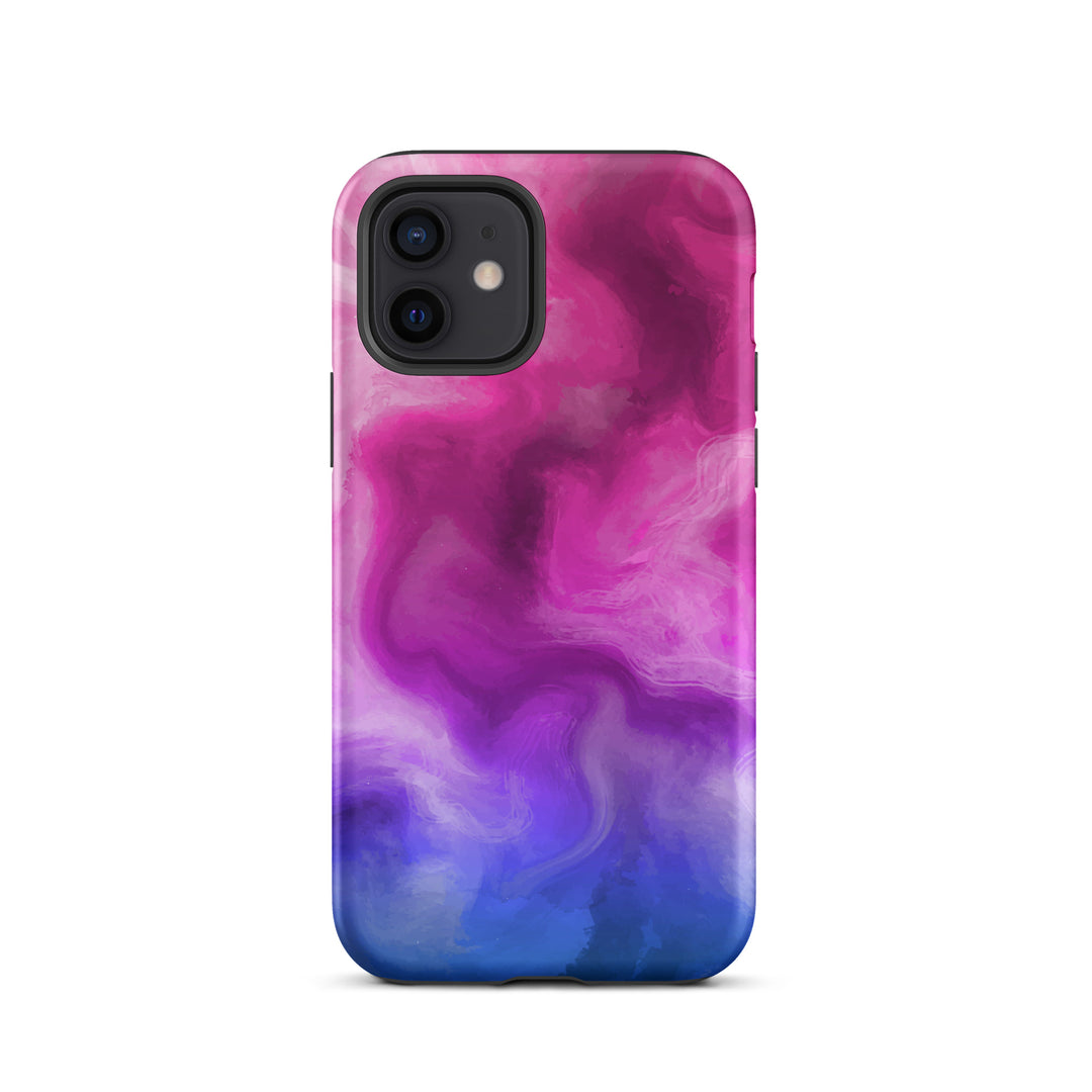 Tough Watercolor Branded iPhone Case